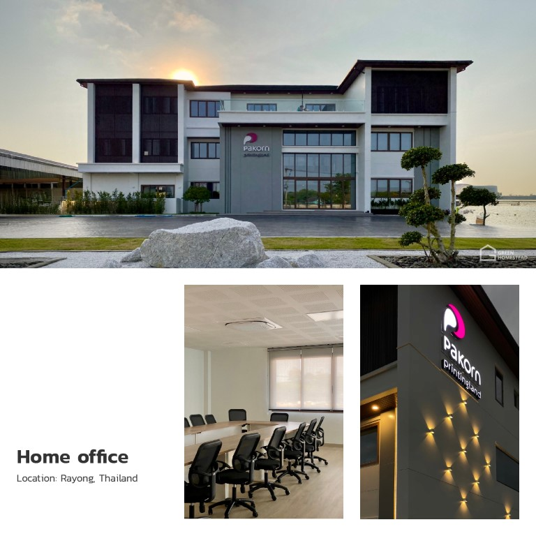 บ้านพักอาศัยและอาคารสำนักงาน 3 ชั้น